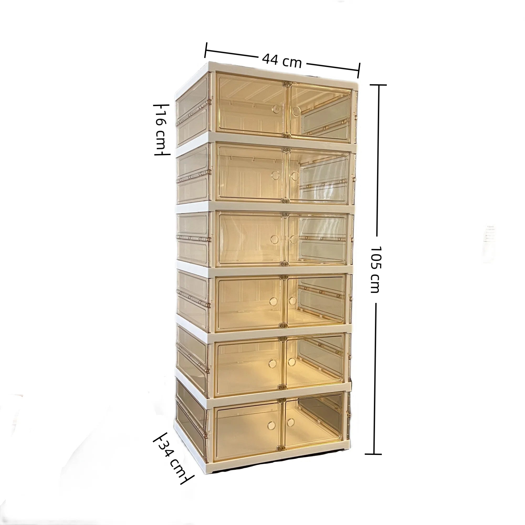 Premium Foldable Shoe Storage Organizer Cabinet – 6-Layer Clear Shoe Box Tower with Transparent PET Doors, Space-Saving Shoe Rack for Sneakers, Heels & Boots, 105cm Tall TS102T-6 Premium Foldable Shoe Storage Organizer Cabinet – 6-Layer Clear Shoe Box Tower with Transparent PET Doors, Space-Saving Shoe Rack for Sneakers, Heels & Boots, 105cm Tall TS102T-6